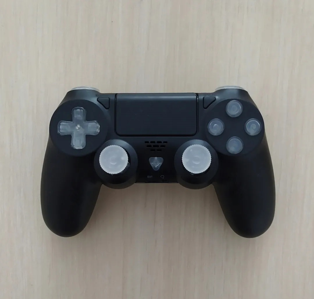 Бездротовий контролер RH-088-F Dualshock, сумісний із PS4, чорний., зображення - 1