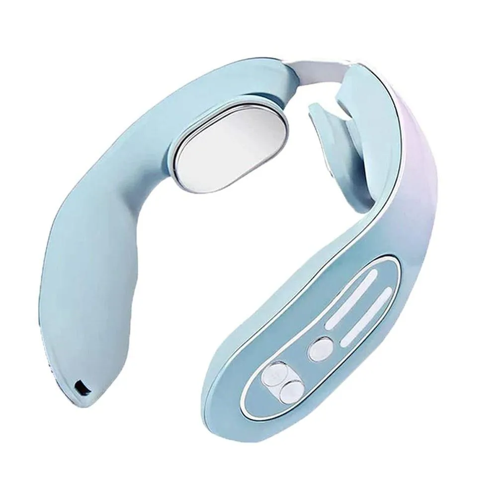 Масажер для шиї Acupoints Lymphvity Massager Electric Pulse Neck Massage. Лімфодренажний масажер для шиї., зображення - 1