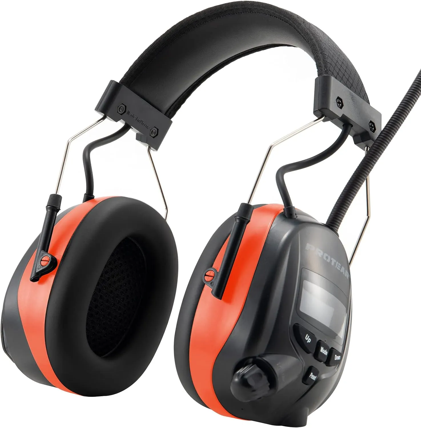 Навушники Protear Ear Defenders з DAB+/FM-радіо та Bluetooth 5.2, бездротові навушники з шумозаглушенням., зображення - 1